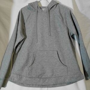 Cozy Heather Gray Women's Hoodie